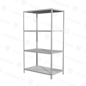 Стеллаж MS Hard 2500х1000х600, 4 полки